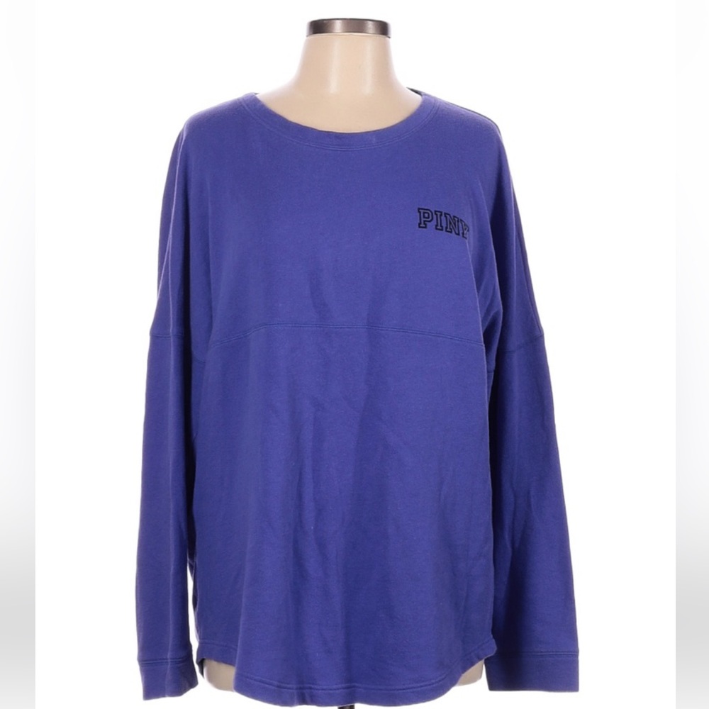 PINK VICTORIA’S SECRET CAMPUS LONG SLEEVE SHIRT